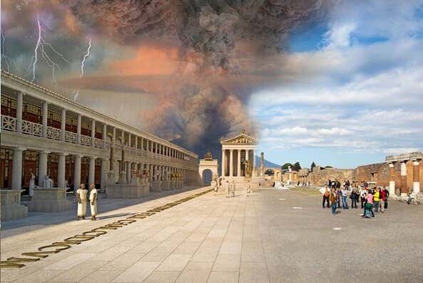 A reconstruction of the Pompeii eruption