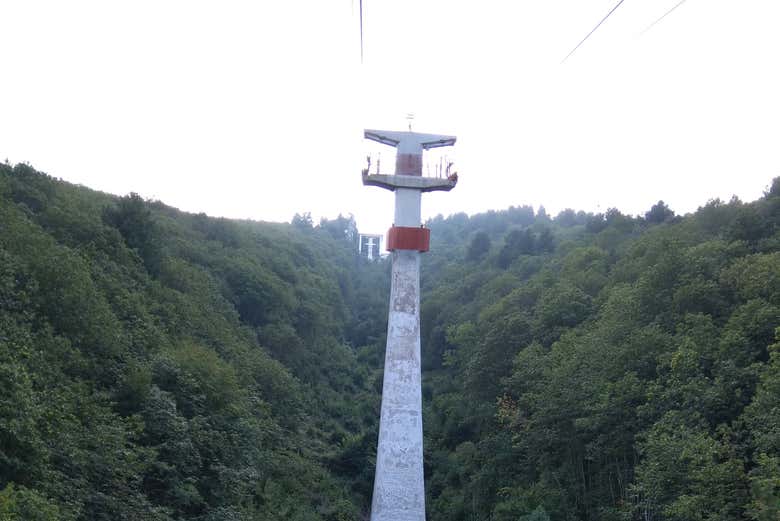 Pilar do teleférico