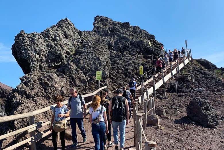 Percorrendo os caminhos do Vesúvio