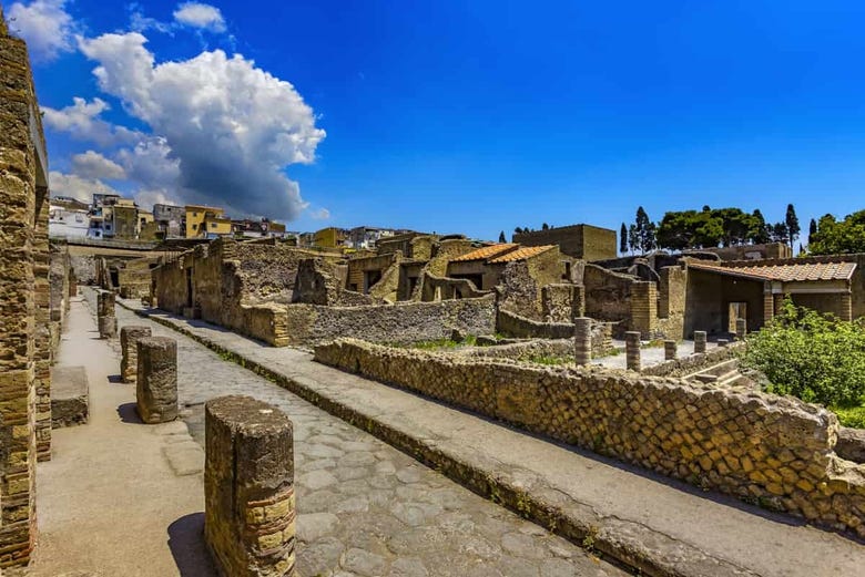 Le site archéologique d'Herculanum