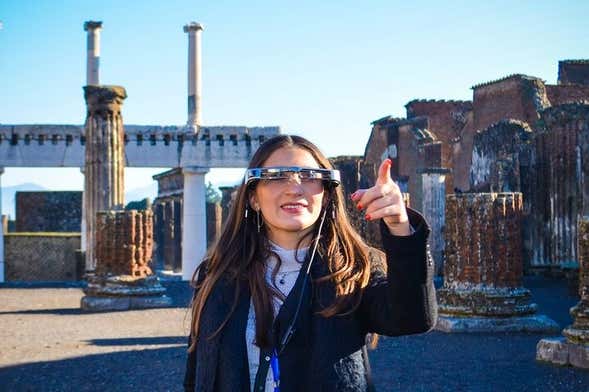 Visita a Pompeya con gafas de realidad aumentada