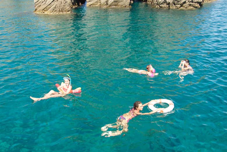 Podréis divertiros en sus aguas cristalinas