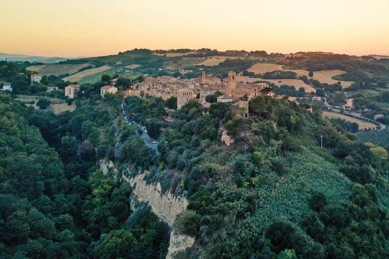 Panoramic view of Torre di Palme