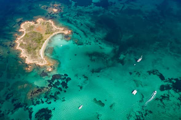 Passeio de veleiro pela Área Marinha de Tavolara