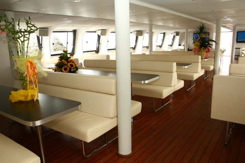 Interno del traghetto