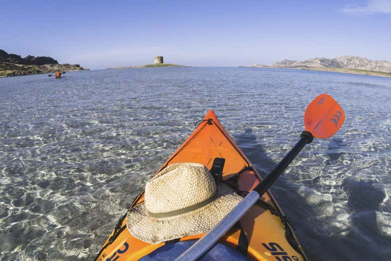 Vista desde el kayak