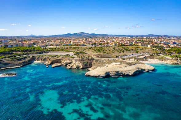 Tour en kayak por las cuevas de Porto Torres