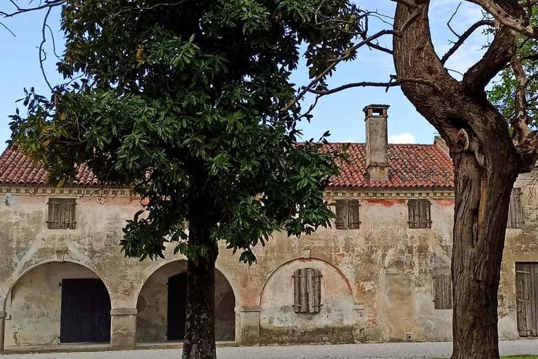 Exteriores de la bodega