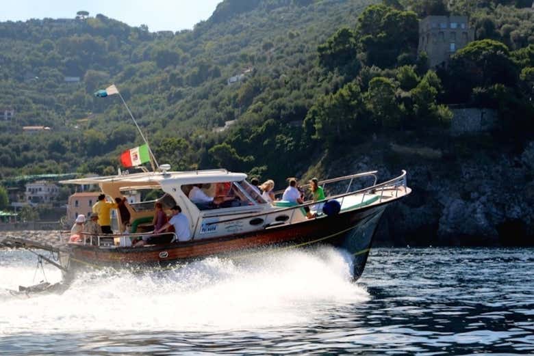 Navegando pelas águas de Capri