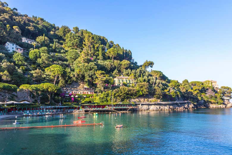 La bahía de Paraggi