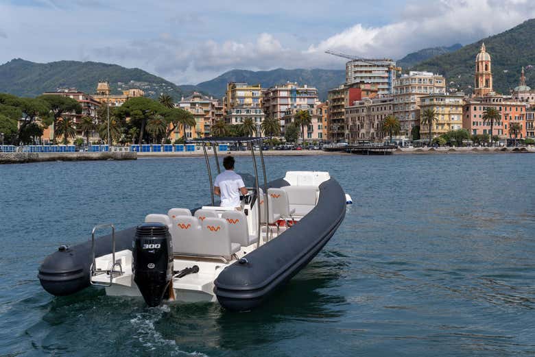 Sail along the Italian Riviera