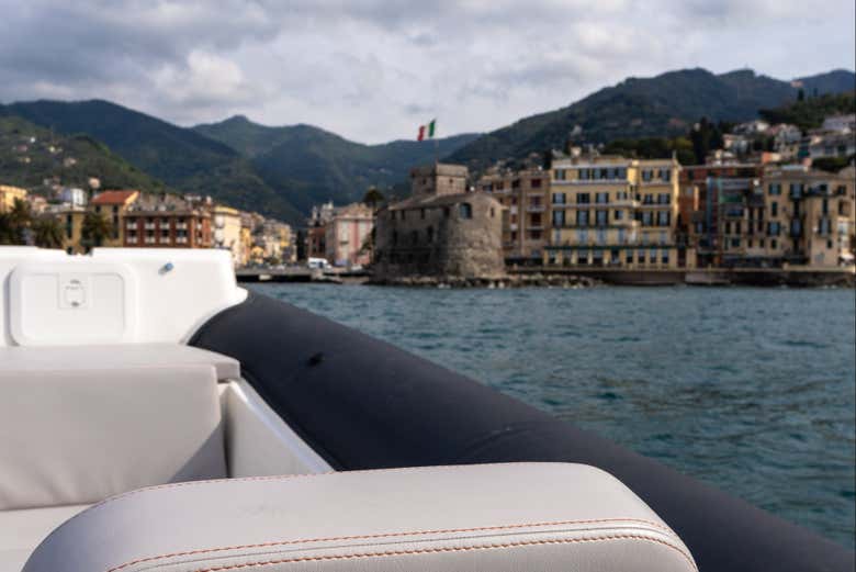 Admire the views from the boat