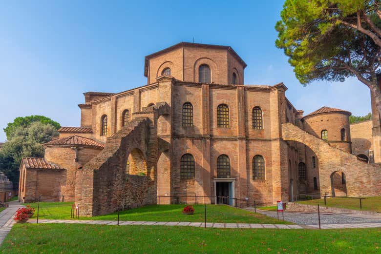 Exteriores de San Vitale de Ravena