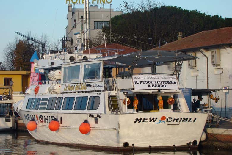Hop on board the boat