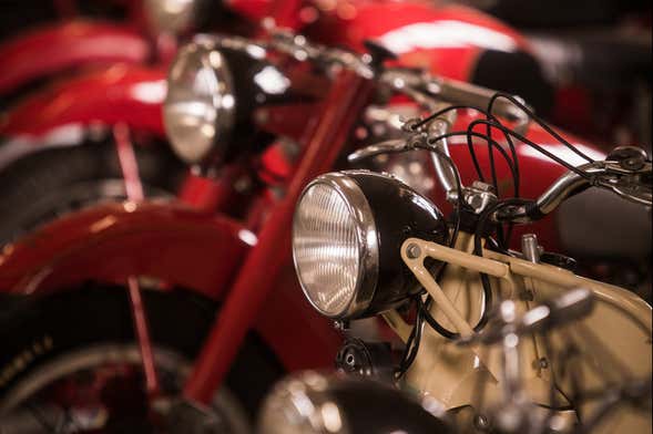 Billet pour le musée national de la moto