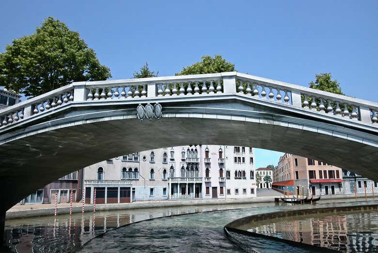 Ponte sul Canal Grande di Venezia