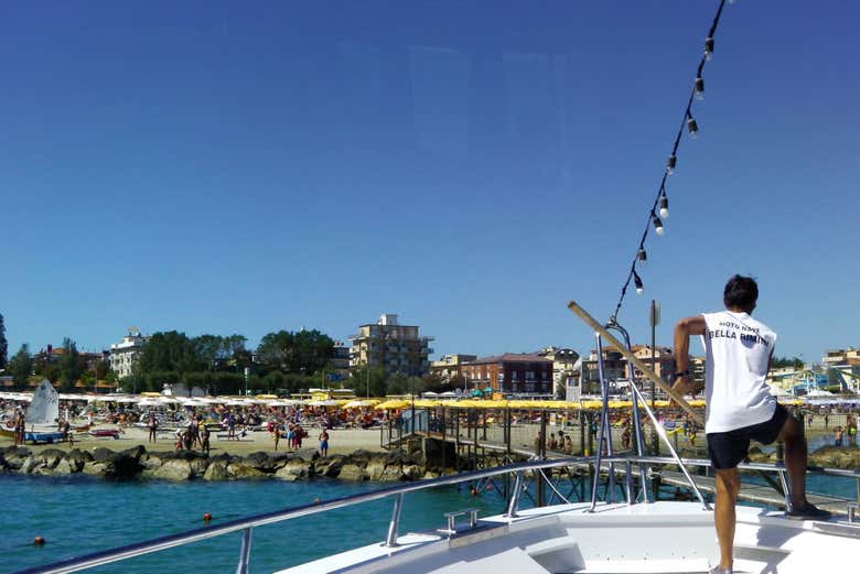 À bord du bateau
