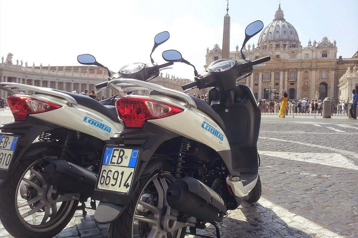 Location de scooter à Rome