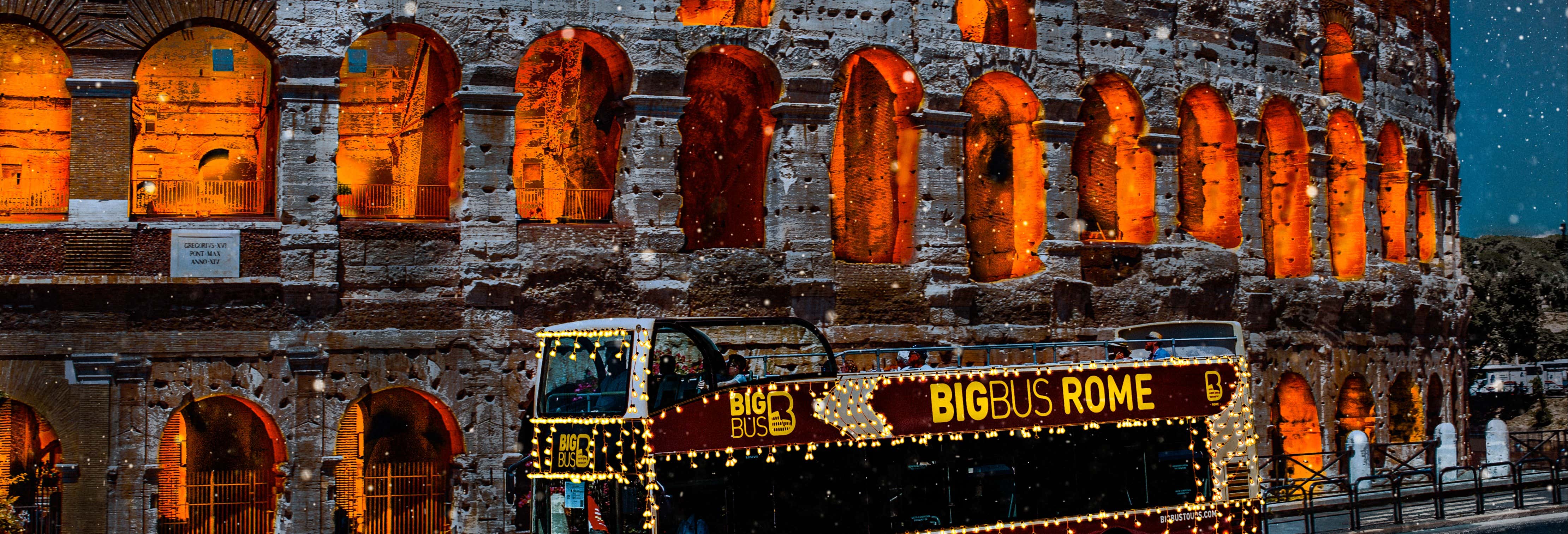 Autobus turistico a Roma