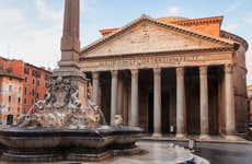 Billet coupe-file pour le Panthéon d'Agrippa + Bus touristique de Rome
