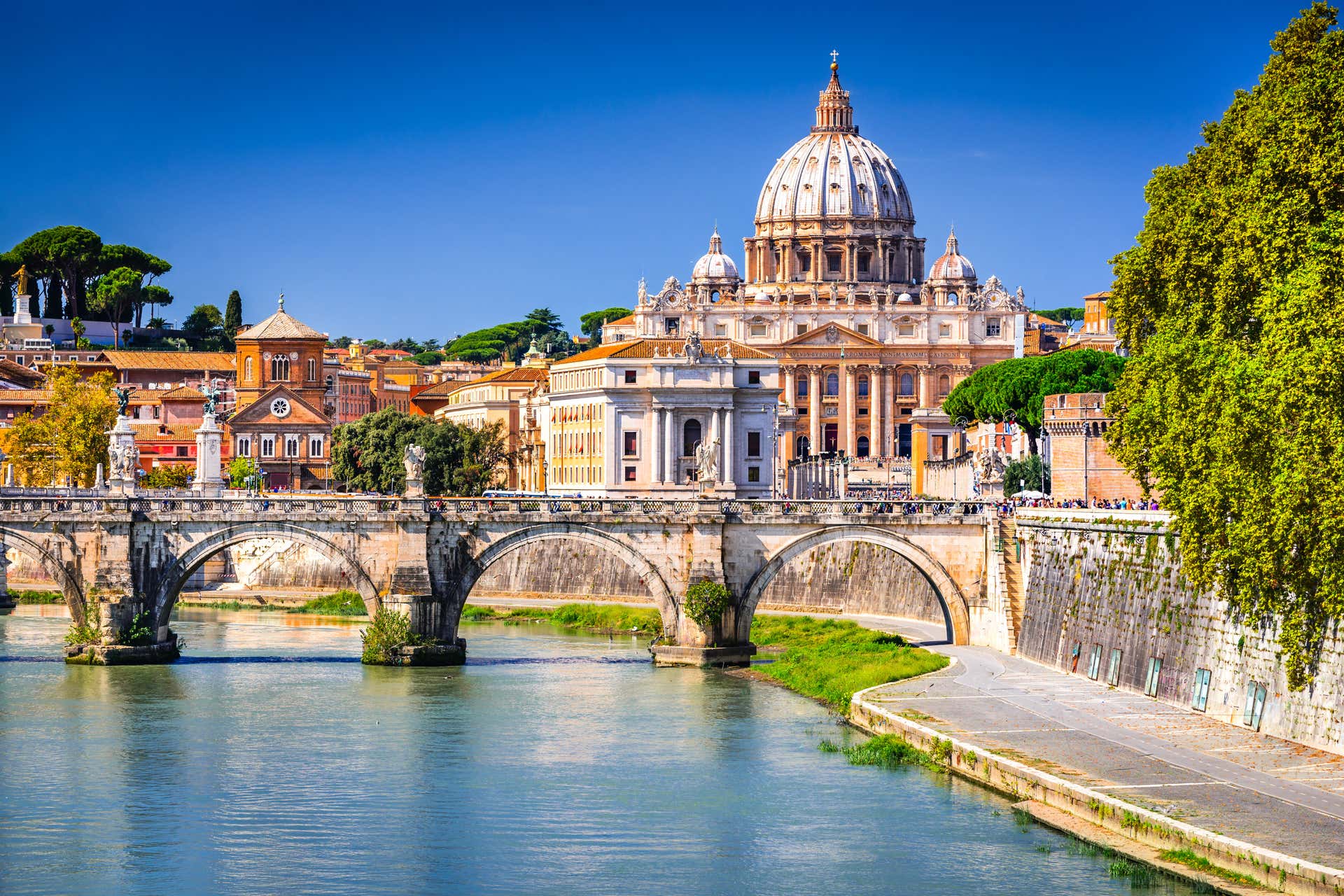 Barco turístico de Roma