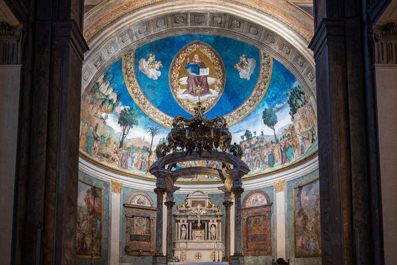 Altar de Santa Cruz de Jerusalén