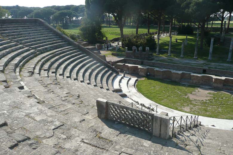 Check out the ampitheater