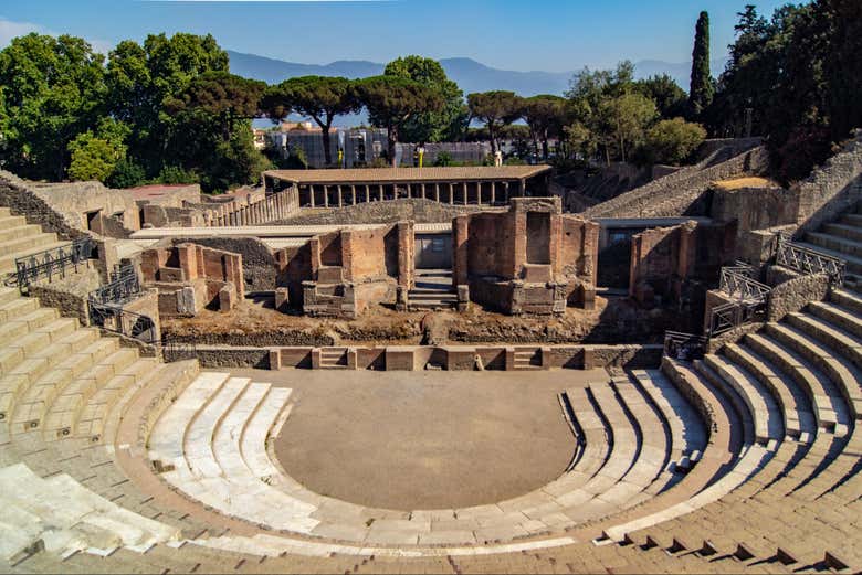 Teatro romano de Pompeia