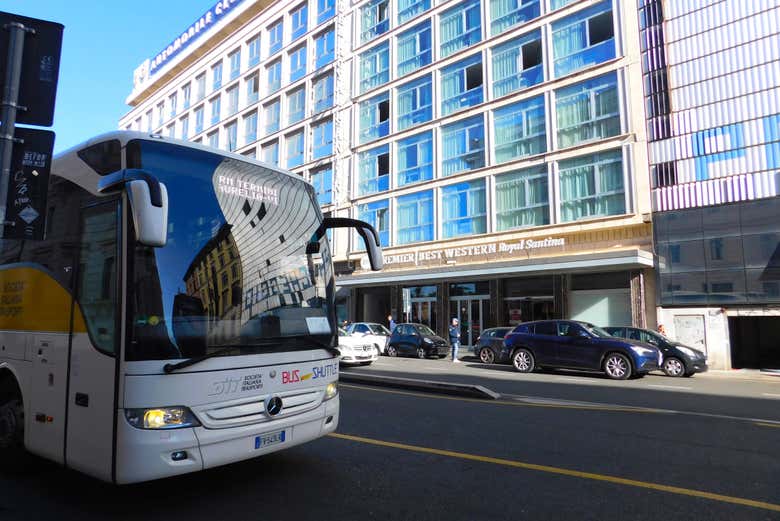 Parada Estación Termini 