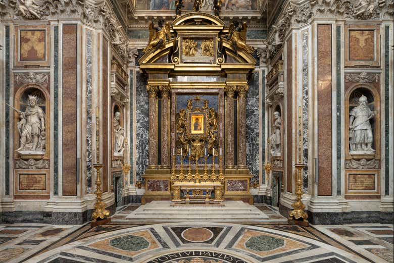 Capilla Paulina, en el interior de Santa María la Mayor