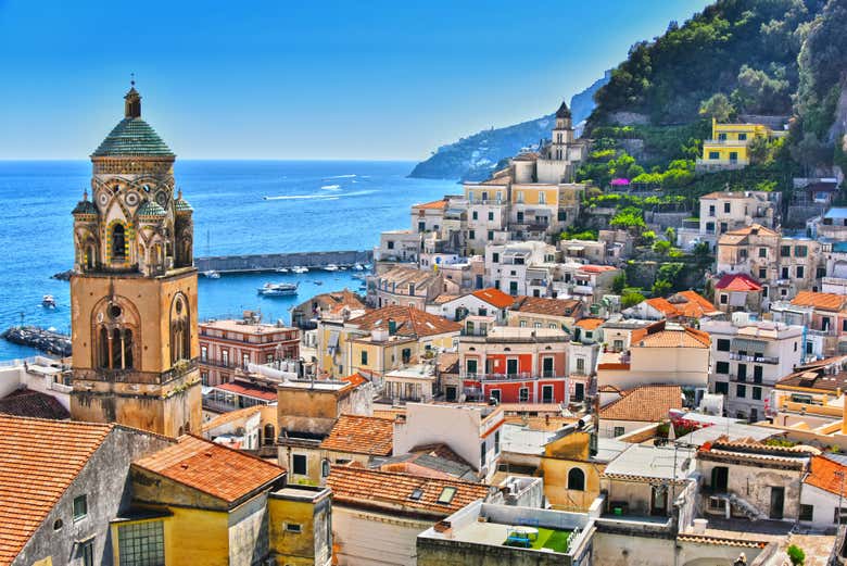 La pintoresca ciudad de Amalfi