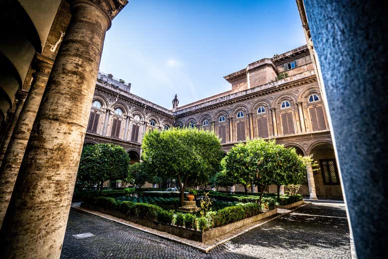 Claustro da Galeria Doria Pamphilj