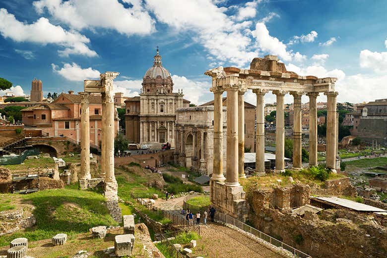 Scorcio del Foro Romano