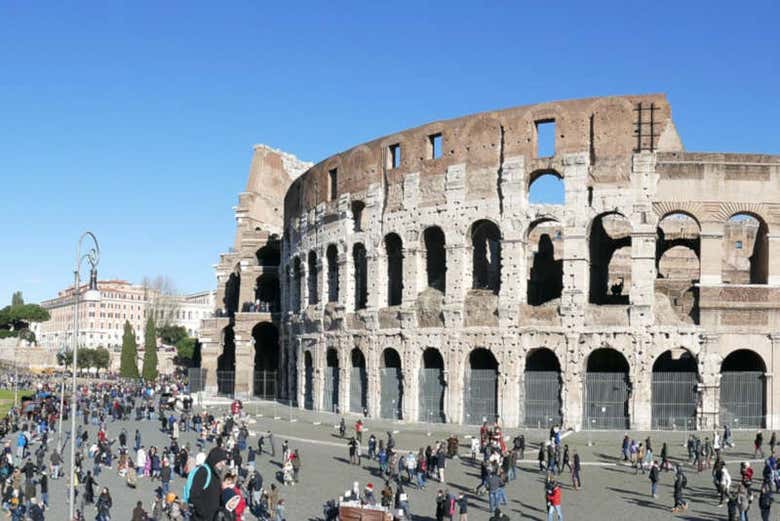 The Roman Colosseum