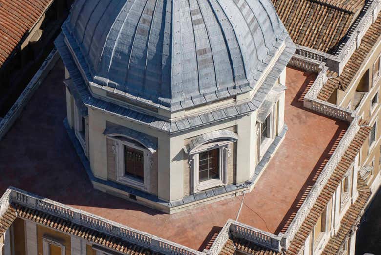 Vue de la coupole de la basilique