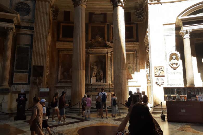 Intérieur du Panthéon d'Agrippa