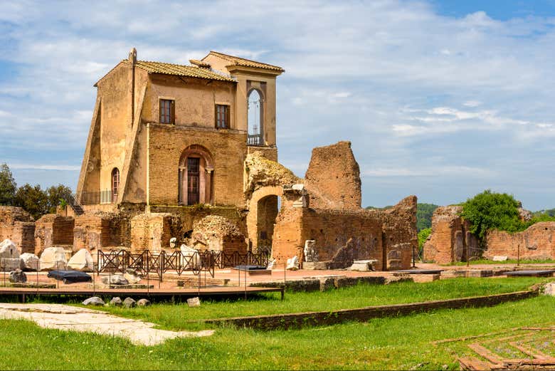 Domus Flavia en el Palatino