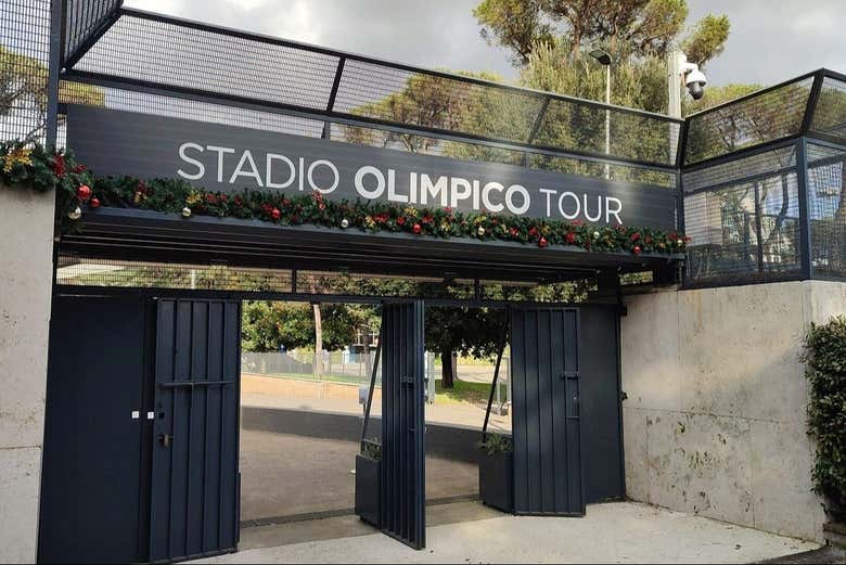 Entrada al estadio