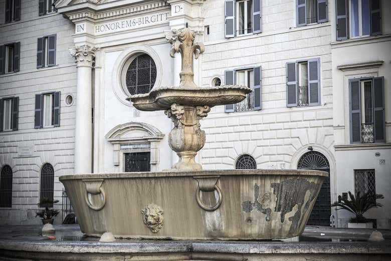 La fontana di Piazza Farnese