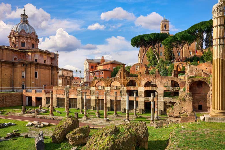 Vistas del Foro Romano