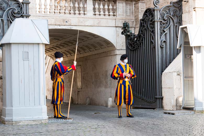 Vedremo le guardie svizzere