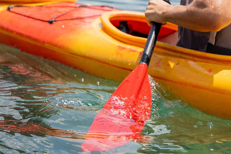 Paddle across Lake Albano