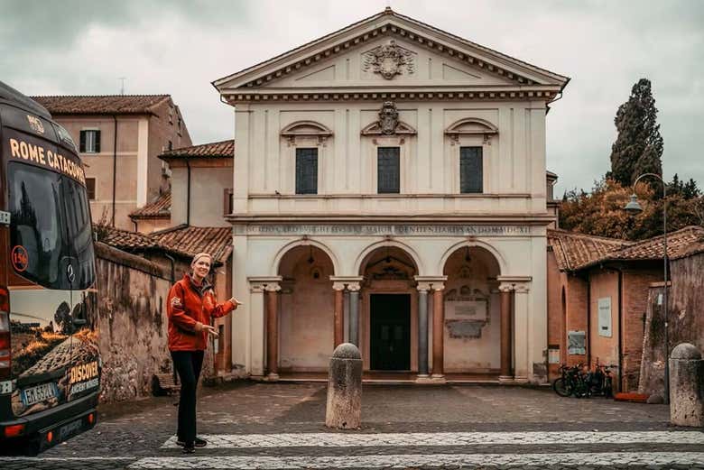 Ingresso delle catacombe di San Sebastiano