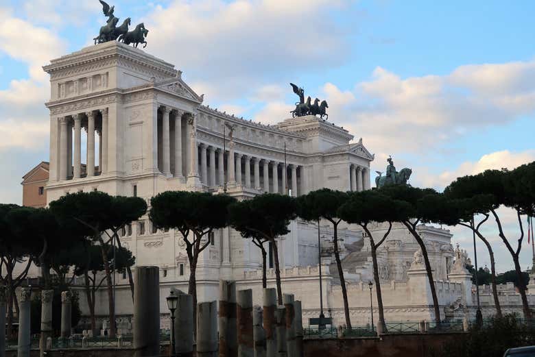 ¡Tendréis Roma a vuestros pies desde las terrazas!