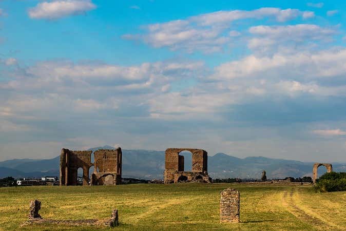 La Vía Appia era famosa en la Antigua Roma