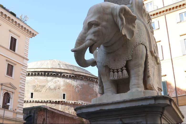 Éléphant de la Piazza della Minerva