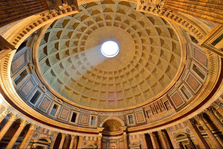 Oculus de la coupole du Panthéon