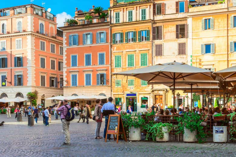 Piazza di Santa Maria in Trastevere 