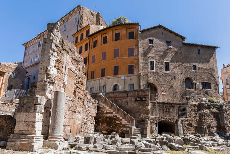 Architettura nel ghetto ebraico di Roma