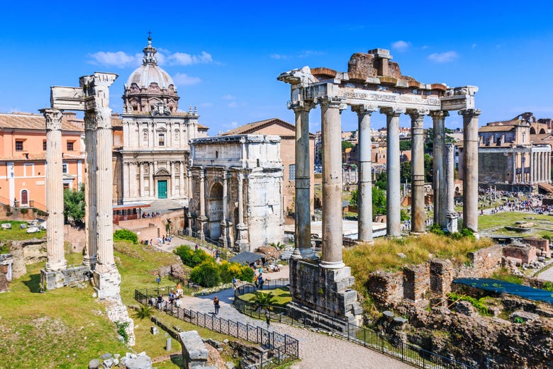 Colonnes du Forum romain
